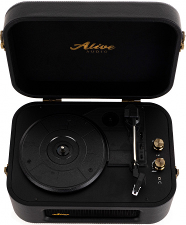 Виниловый проигрыватель Alive Audio STORIES STR-06-GN Glam Noir