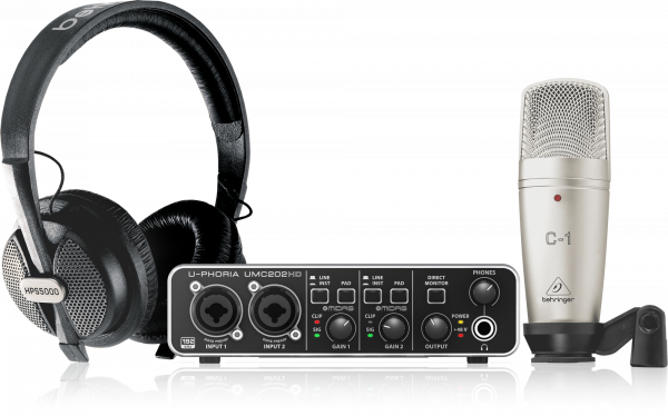 Студийный комплект Behringer U-Phoria Studio Pro