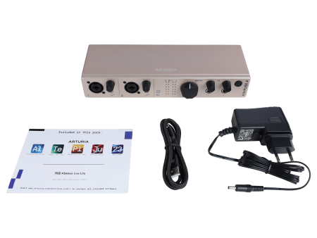 Звуковая карта Arturia MiniFuse 4 Champagne