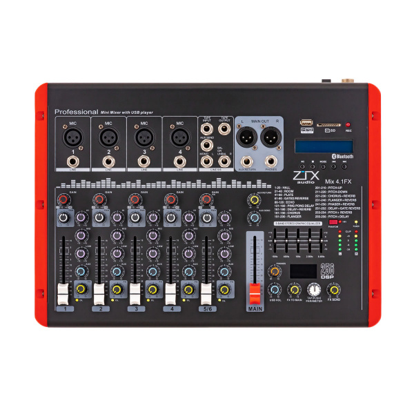 Микшер аналоговый ZTX audio Mix 4.1Fx