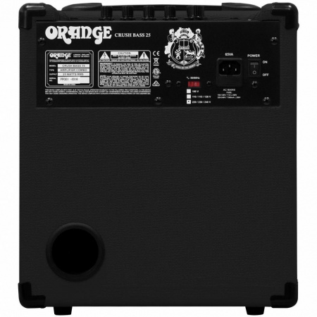 Басовый комбоусилитель Orange CRUSH BASS 25 BK