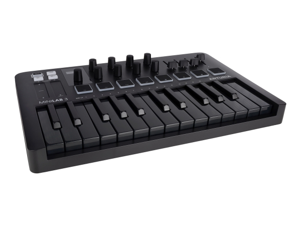 MIDI клавиатура ARTURIA MiniLAB 3 Deep Black MIDI клавиатура ARTURIA MiniLAB 3 Deep Black