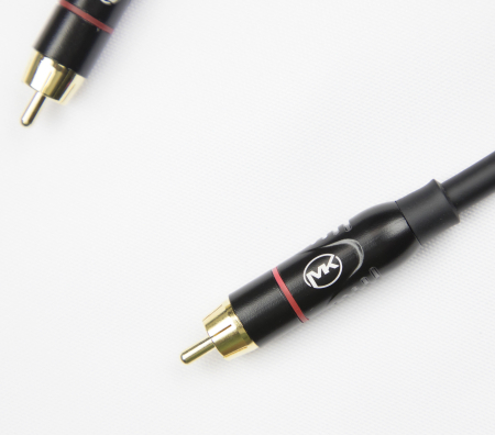 Патч-кабель MUZKABEL RCBIK3P - 0.1 метра, RCA – RCA (Красное кольцо)