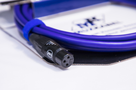 Микрофонный кабель MUZKABEL FGNIK4V - 15 метров, JACK (моно) - XLR (мама)