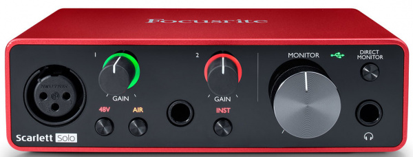 Студийный комплект Focusrite Scarlett Solo Studio 3rd Gen