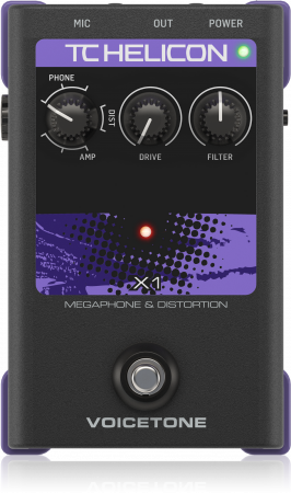 Вокальный эффект TС Helicon VoiceTone X1