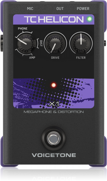 Вокальный эффект TС Helicon VoiceTone X1