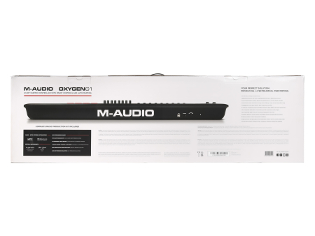 MIDI клавиатура M-Audio Oxygen 61 MKV