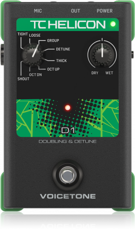 Вокальный эффект TС Helicon VoiceTone D1