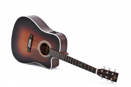 Гитара электроакустическая Sigma DTC-1E-SB