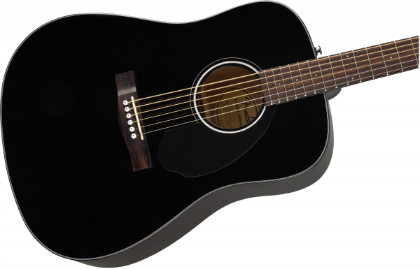 Акустическая гитара FENDER CD-60S BLACK WN