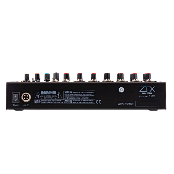 Микшер аналоговый ZTX audio Compact 6.1Fx