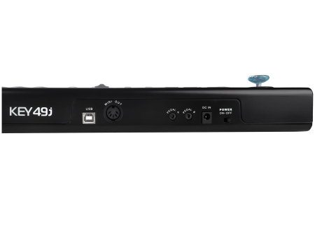 MIDI клавиатура Axelvox KEY49j Black