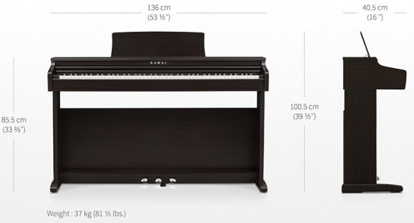 Цифровое пианино Kawai KDP120 W