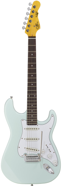 Электрогитара G&L Tribute S-500 Sonic Blue Jatoba