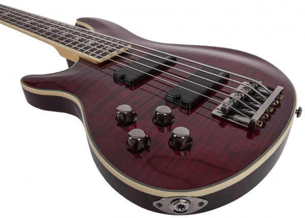 Леворукая бас-гитара Schecter OMEN Extreme-5 LH BCH