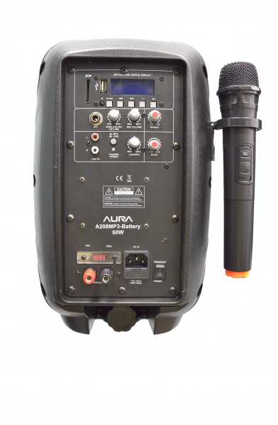 Портативная Акустическая система Aura A208MP3-Battery Портативная Акустическая система Aura A208MP3-Battery