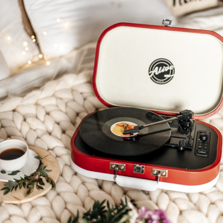 Виниловый проигрыватель Alive Audio VINTAGE VNT-02-SF Strawberry Fields