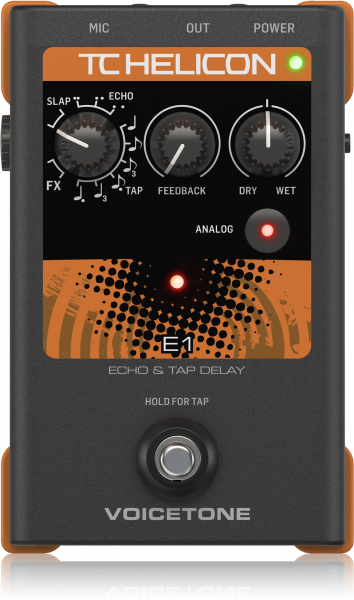 Вокальный эффект TС Helicon VoiceTone E1