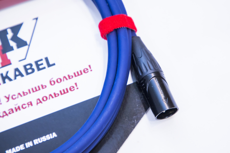 Гитарный кабель MUZKABEL FJSIK4S - 4,5 метра, JACK (моно) - XLR (папа)