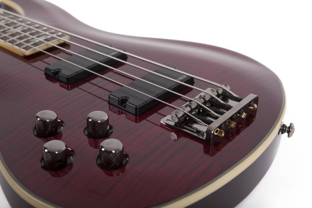 Леворукая бас-гитара Schecter OMEN Extreme-4 LH BCH