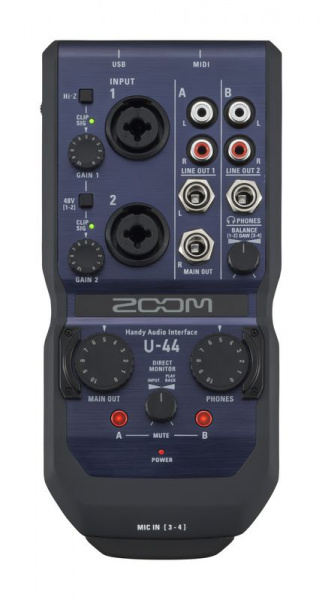 Аудиоинтерфейс Zoom U-44