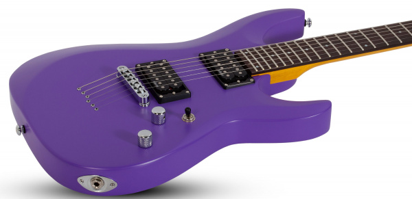 Электрогитара SCHECTER C-6 DELUXE SATIN DARK PURPLE