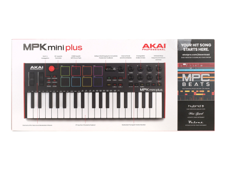 MIDI клавиатура AKAI PRO MPK MINI PLUS