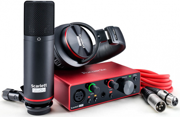 Студийный комплект Focusrite Scarlett Solo Studio 3rd Gen