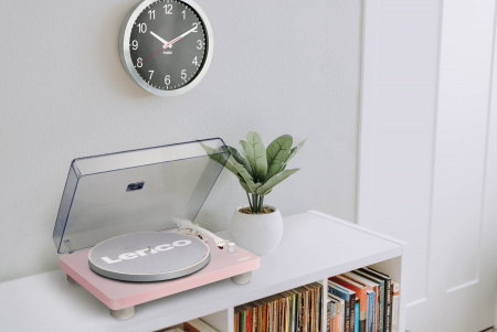 Виниловый проигрыватель Lenco LS-50 Pink