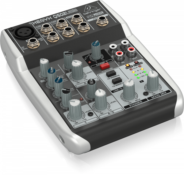 Микшер аналоговый Behringer XENYX Q502USB