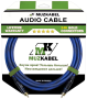 Аудио кабель MUZKABEL RCXMK5N - 1,5 метра, RCA - RCA
