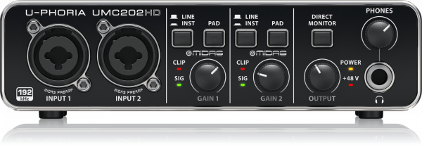 Звуковая карта Behringer UMC202HD