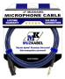 Микрофонный кабель MUZKABEL GJIK1 - 10 метров, JACK (моно) - XLR (мама)