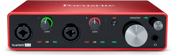 Звуковая карта Focusrite Scarlett 4i4 3rd Gen