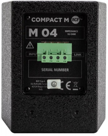 Пассивная Акустическая система RCF COMPACT M 04