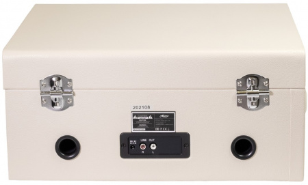 Виниловый проигрыватель Alive Audio TRAVELS TRV-07-IV Ivory