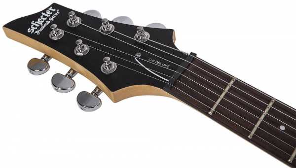 Электрогитара SCHECTER C-6 DELUXE LH SBK