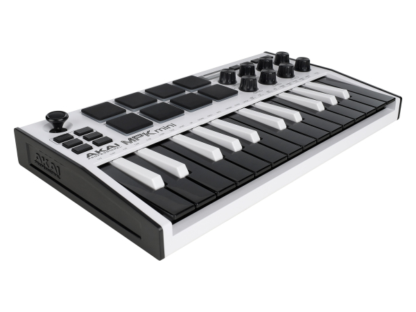 MIDI клавиатура AKAI PRO MPK MINI MK3 W