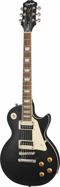 Электрогитара Epiphone Les Paul Classic Worn Ebony