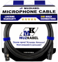 Микрофонный кабель MUZKABEL MBXMK2 - 10 метров, XLR - XLR