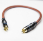 Патч-кабель MUZKABEL RCXMK5BP - 0.2 метра, RCA – RCA (Синее кольцо)