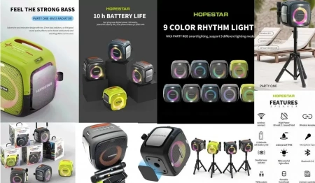 Портативная колонка Hopestar Party One Black