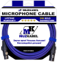 Микрофонный кабель MUZKABEL XXFMK1V - 3 метра, XLR – XLR