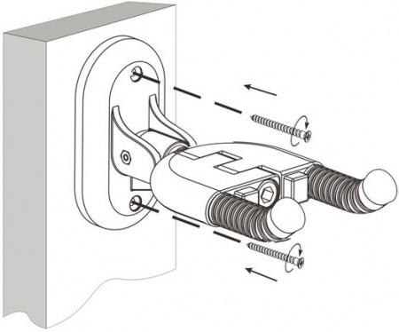 Настенный держатель для гитары GUITTO GGS-04