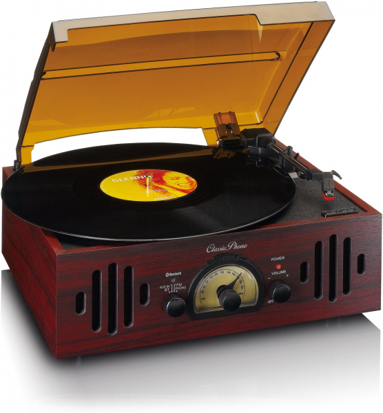 Виниловый проигрыватель Lenco TT-43 Walnut