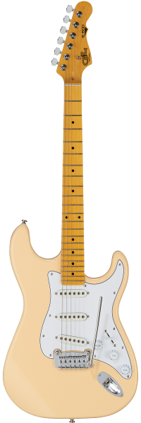 Электрогитара G&L Tribute S-500 Vintage White Jatoba