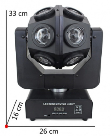 Вращающаяся голова Komoloff LED MH-328