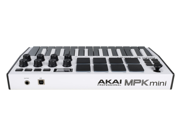 MIDI клавиатура AKAI PRO MPK MINI MK3 W
