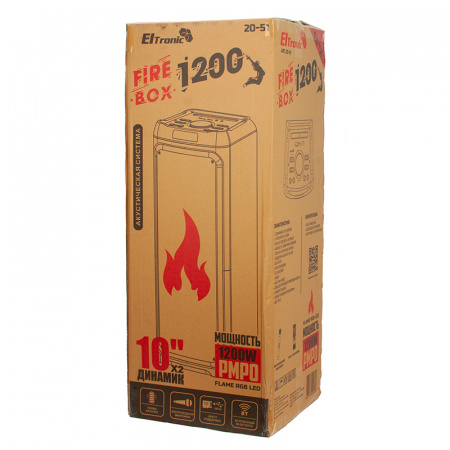 Портативная Акустическая система ELTRONIC EL 20-51 FIRE BOX 1200
